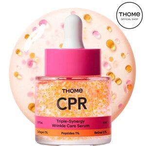 NEW RELEASE- THOME CPR Triple Synergy Wrinkle Care Serum with Retinal 0.1%- BNIB
